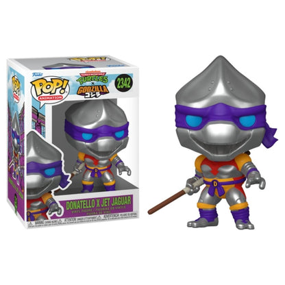 Godzilla x Teenage Mutant Ninja Turtles - Donatello x Jet Jaguar Pop! Vinyl