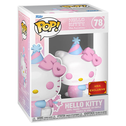 Hello Kitty 50th Anniversary - Hello Kitty with Party Hat Pop! Vinyl