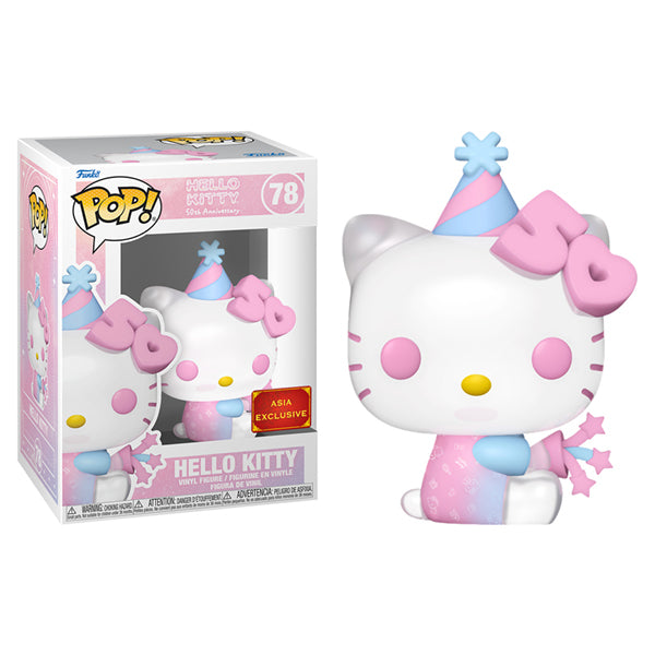 Hello Kitty 50th Anniversary - Hello Kitty with Party Hat Pop! Vinyl