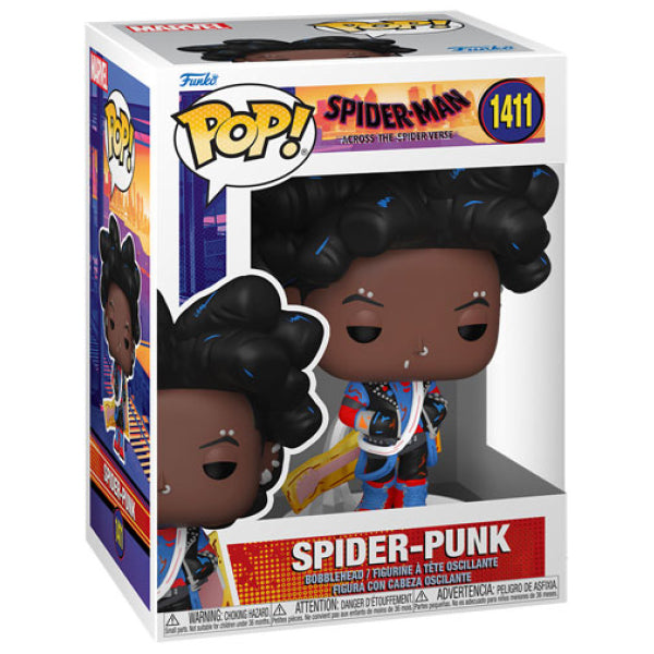 Spider-Man: Across the Spider-Verse - Spider-Punk (Unmasked) Pop! Vinyl