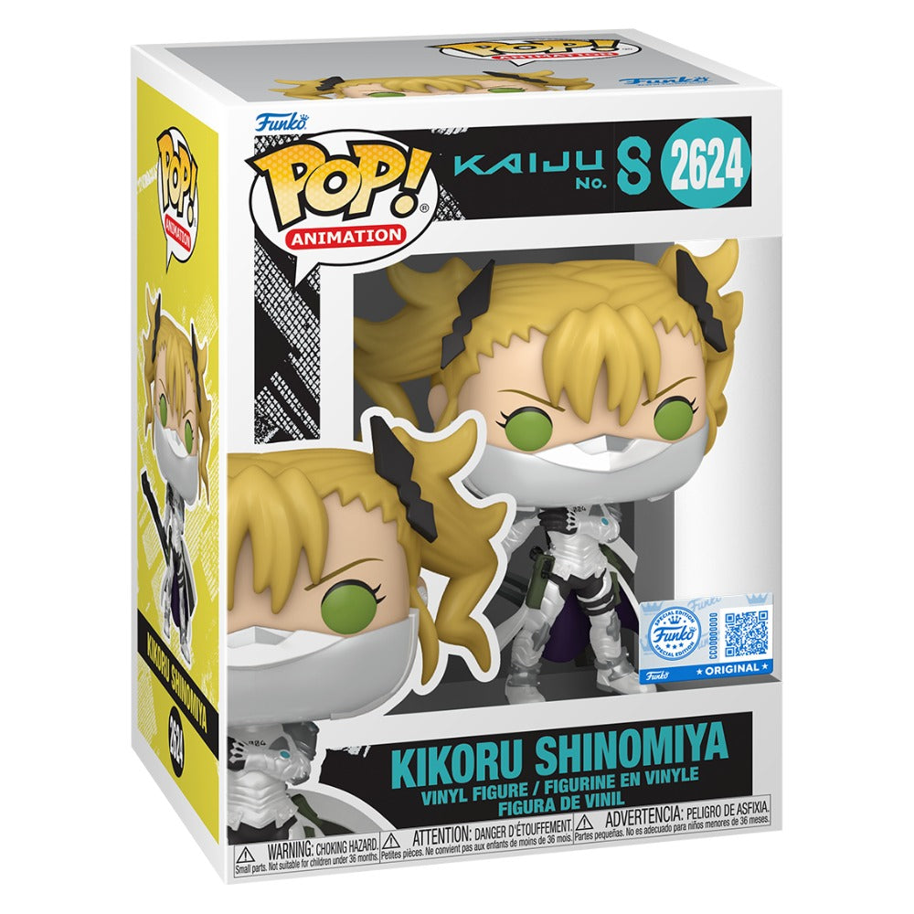 Kaiju No. 8 - Kikoru Shinomiya (Numbers Weapon 4 Suit) US Exclusive Pop! Vinyl