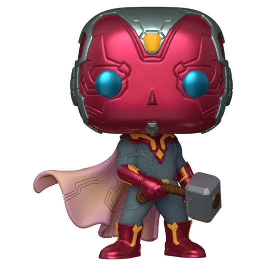 Avengers - Vision with Mjolnir Infinity Saga Pop! Vinyl