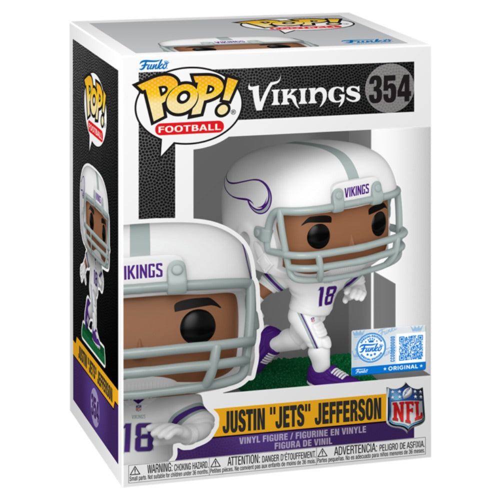 NFL: Football - Justin Jets Jefferson Minnesota Vikings US Exclusive Pop! Vinyl
