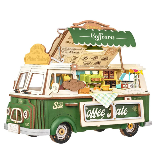 Robotime DIY Leos Coffee Truck