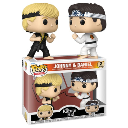 The Karate Kid - Johnny & Daniel Pop! Vinyl 2 Pack