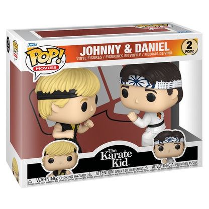 The Karate Kid - Johnny & Daniel Pop! Vinyl 2 Pack