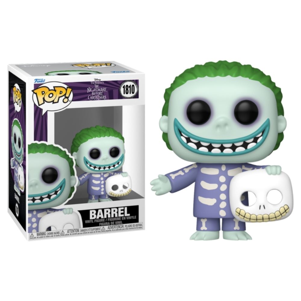 The Nightmare Before Christmas - Barrel with Mask Pop! Vinyl