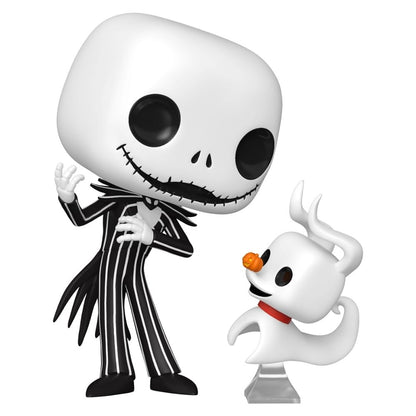 The Nightmare Before Christmas - Jack Skellington with Zero Pop! Vinyl