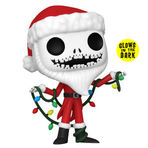 The Nightmare Before Christmas 30th Anniversary - Santa Jack US Exclusive Glow Pop! Vinyl