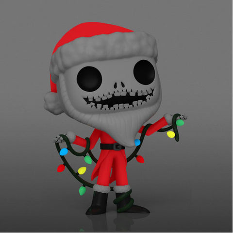 Image of The Nightmare Before Christmas 30th Anniversary - Santa Jack US Exclusive Glow Pop! Vinyl