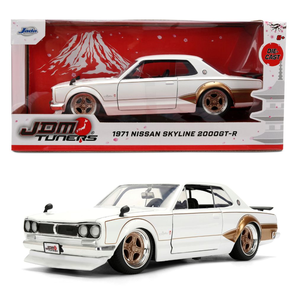 JDM Tuners - 1:24 1971 Nissan Skyline 2000 GT-R Diecast Vehicle