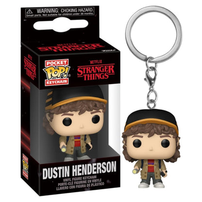 Stranger Things - Dustin Henderson (Season 5) Pocket Pop! Keychain