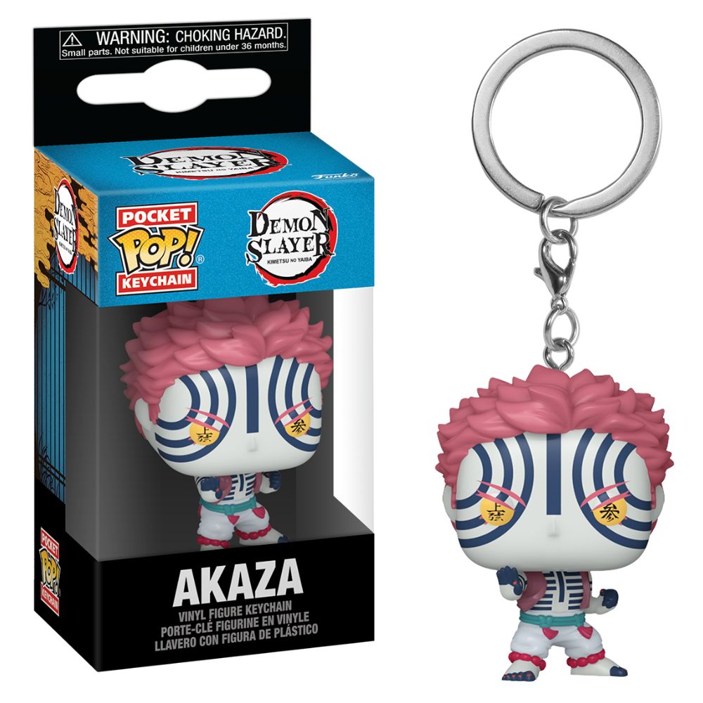 Demon Slayer - Akaza Pocket Pop! Keychain