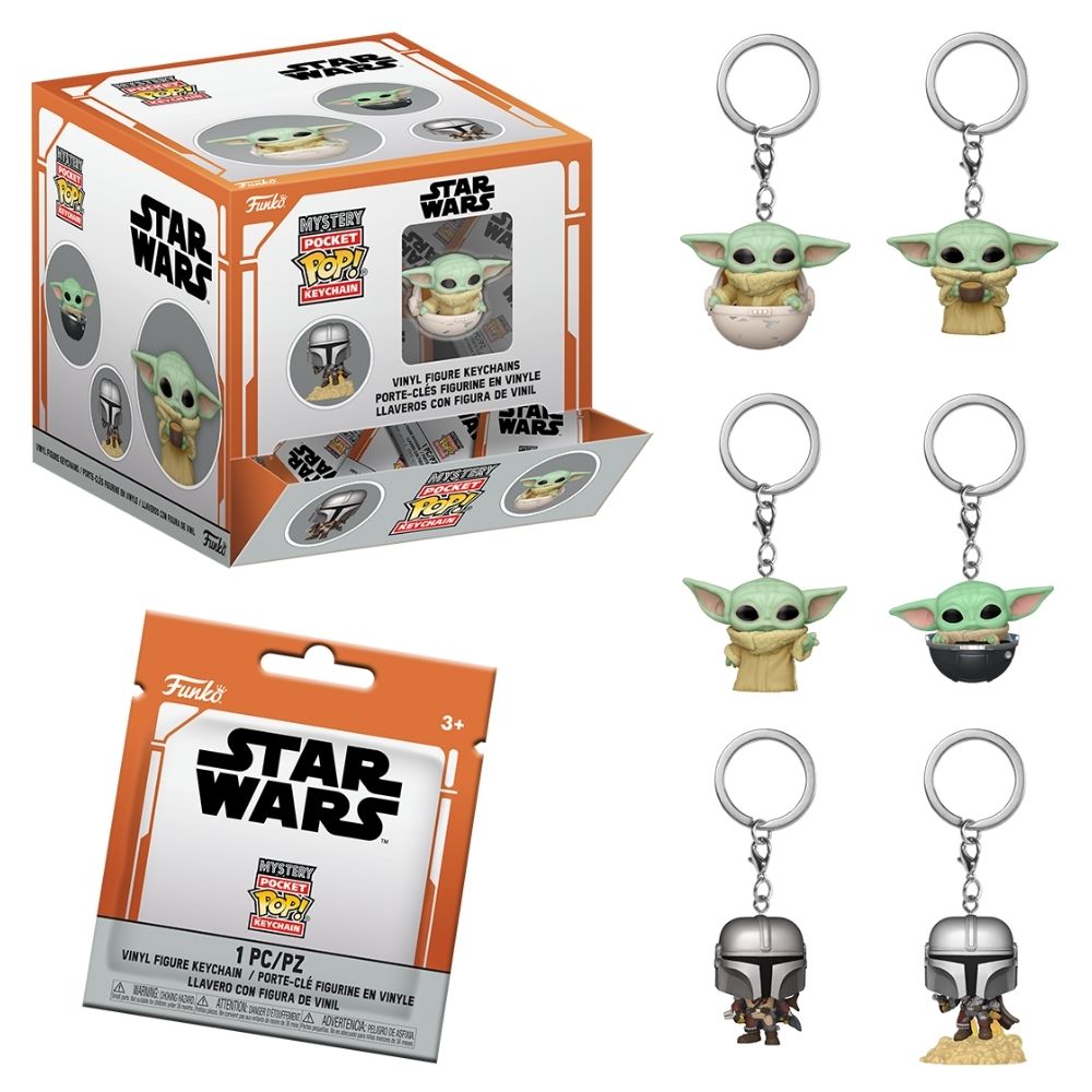 Star Wars: Mandalorian - Pop! Keychain Blind Bag Assortment (1 Unit)