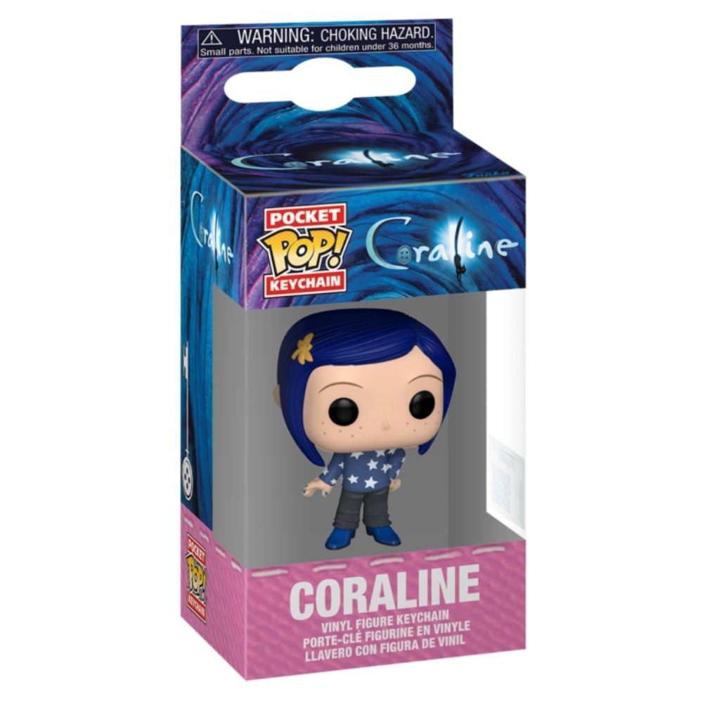 Coraline - Coraline in Sweater Pocket Pop! Keychain