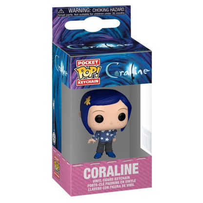 Coraline - Coraline in Sweater Pocket Pop! Keychain