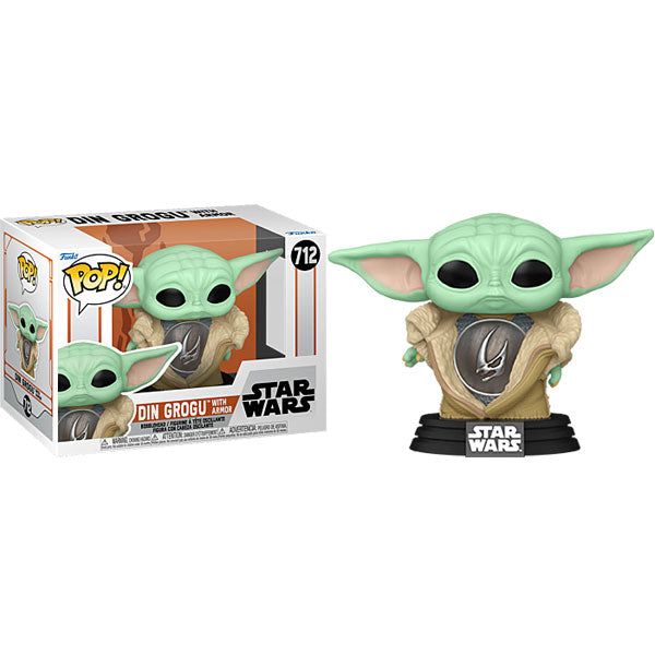 Star Wars: The Mandalorian - Din Grogu with Armor Pop! Vinyl