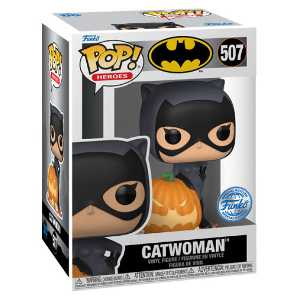 DC Comics - Catwoman with Pumpkin US Exclusive Pop! Vinyl