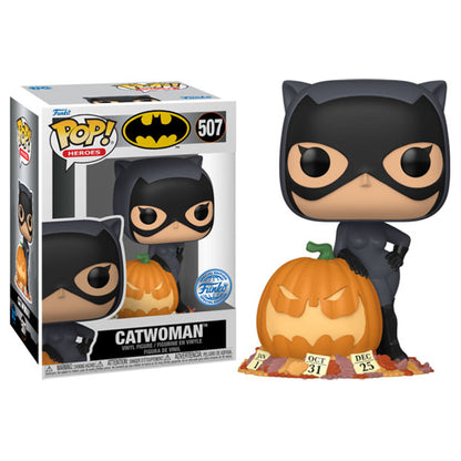 DC Comics - Catwoman with Pumpkin US Exclusive Pop! Vinyl