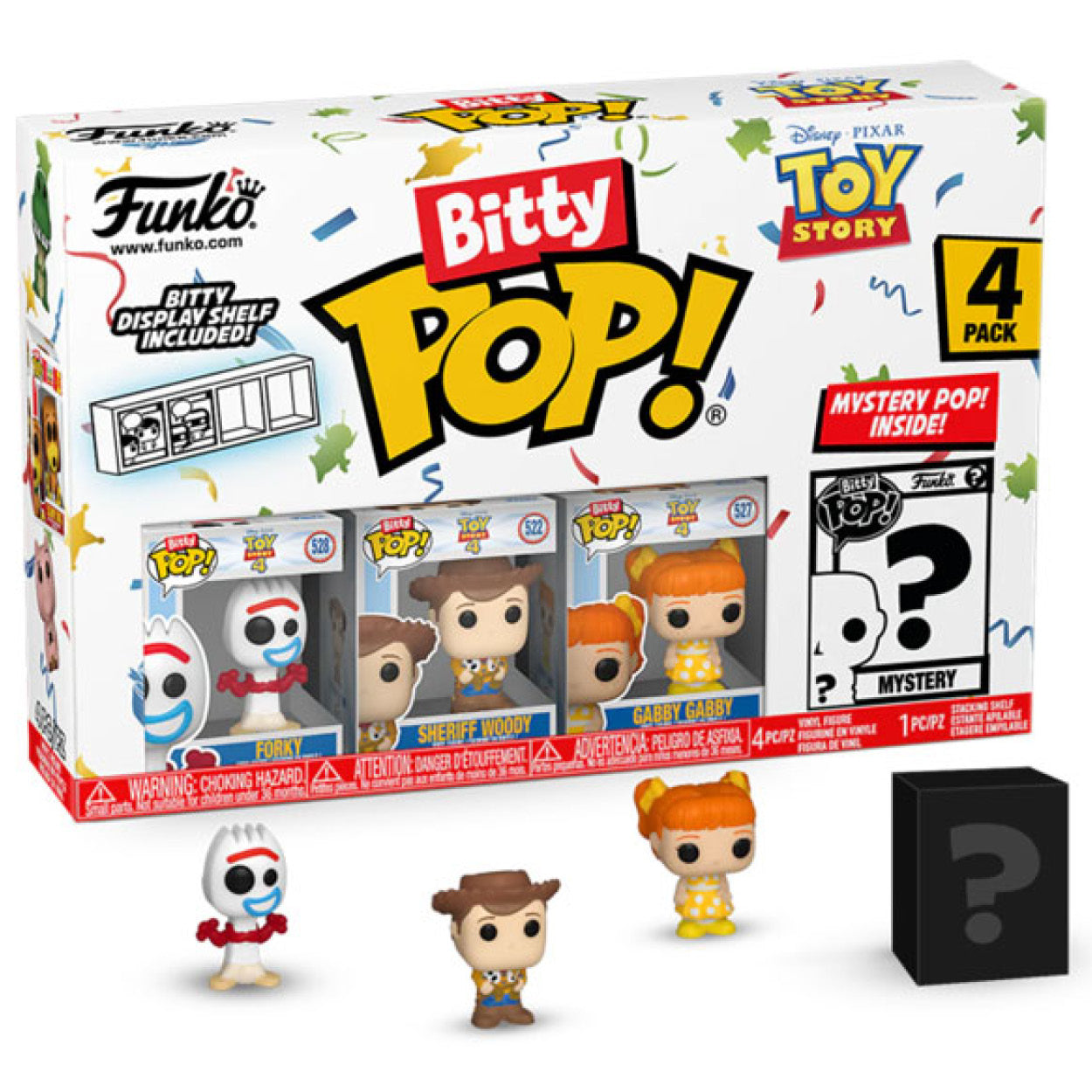 Toy Story - Forky Bitty Pop! 4-Pack