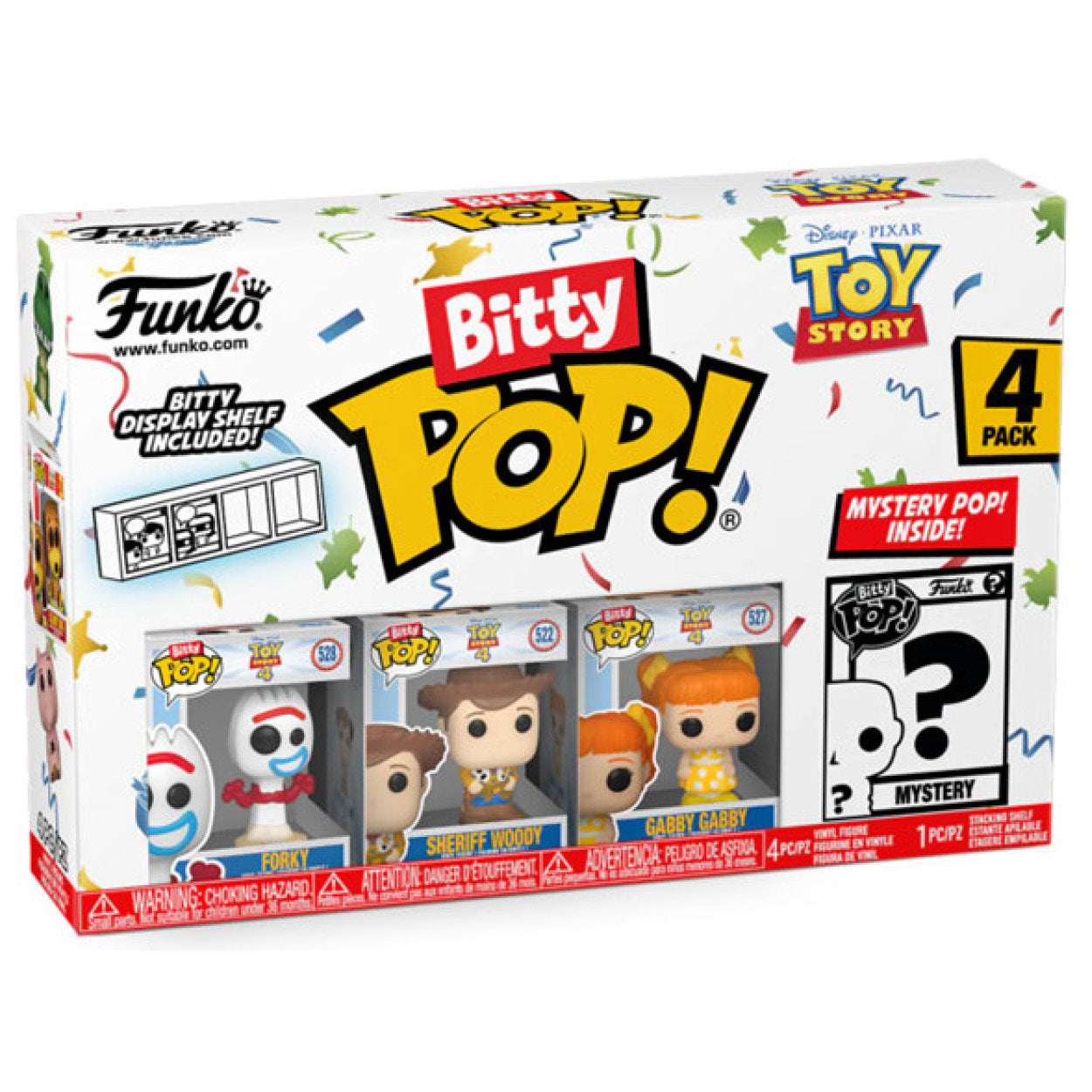 Toy Story - Forky Bitty Pop! 4-Pack