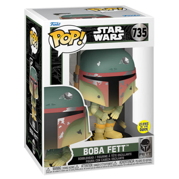 Star Wars: Fett Legacy - Boba Fett with Rifle Glow in the Dark Pop! Vinyl