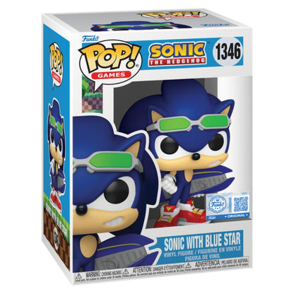 Sonic the Hedgehog - Sonic with Blue Star Pop! Vinyl