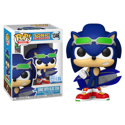 Sonic the Hedgehog - Sonic with Blue Star Pop! Vinyl