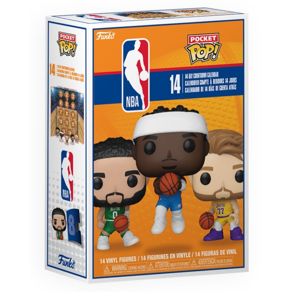 NBA Basketball - 14-Day Countdown Calendar Bitty Pop! Vinyl