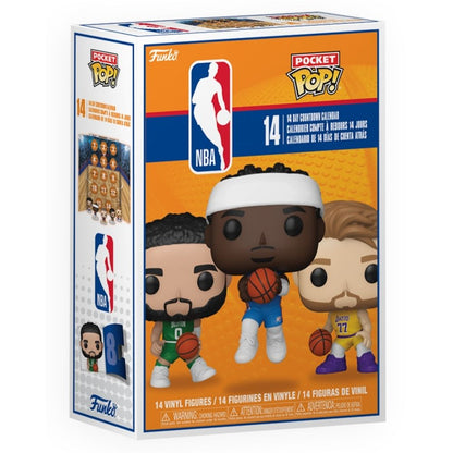 NBA Basketball - 14-Day Countdown Calendar Bitty Pop! Vinyl
