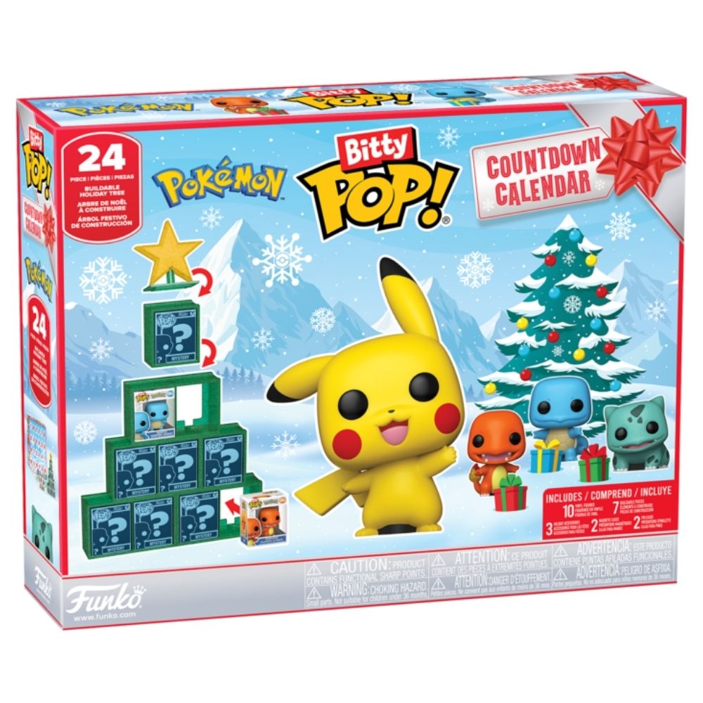 Pokemon - 2026 Countdown Calendar Bitty Pop! Vinyl
