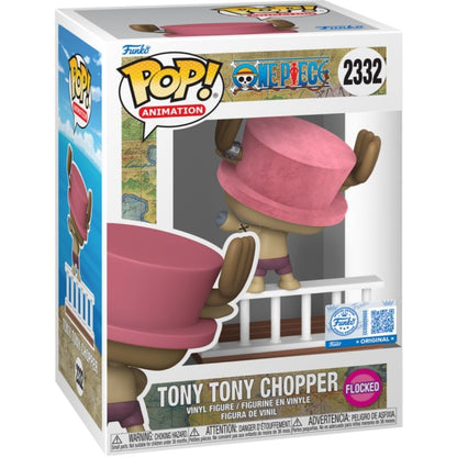 One Piece - Tony Tony Chopper Flocked Build-A-Scene Pop! Vinyl