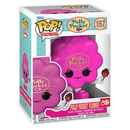 Retro Toys: Polly Pocket - Flower Shell (Pink) Pop! Vinyl