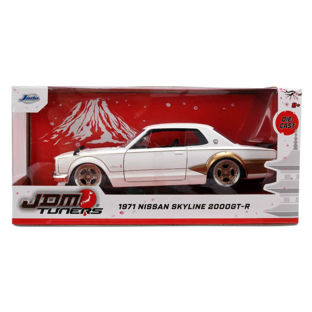 JDM Tuners - 1:24 1971 Nissan Skyline 2000 GT-R Diecast Vehicle