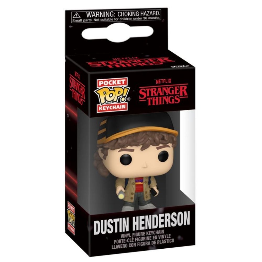 Stranger Things - Dustin Henderson (Season 5) Pocket Pop! Keychain