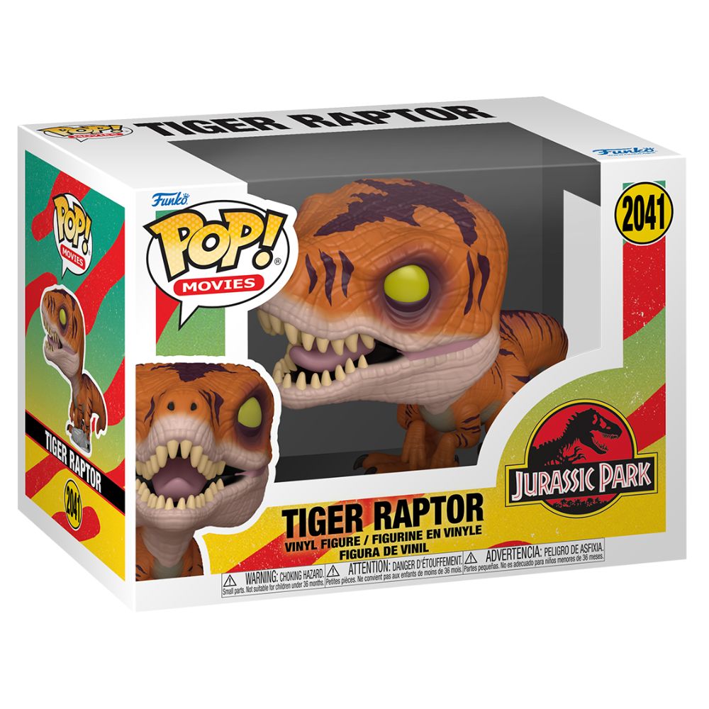 Jurassic Park 3 - Tiger Raptor Pop! Vinyl