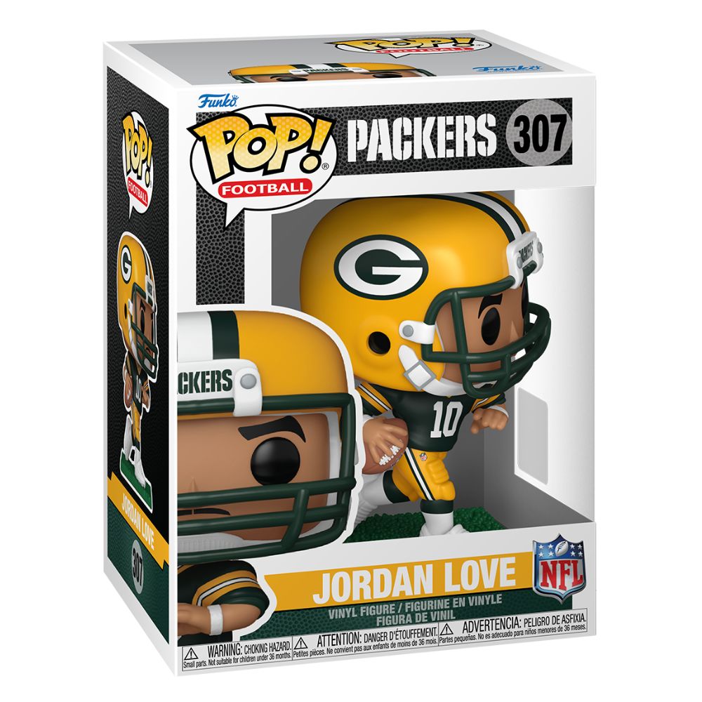 NFL Football - Jordan Love Green Bay Packers Pop! Vinyl