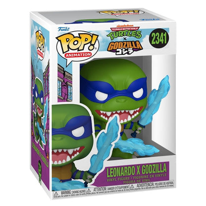 Godzilla x Teenage Mutant Ninja Turtles - Leonardo x Godzilla Pop! Vinyl