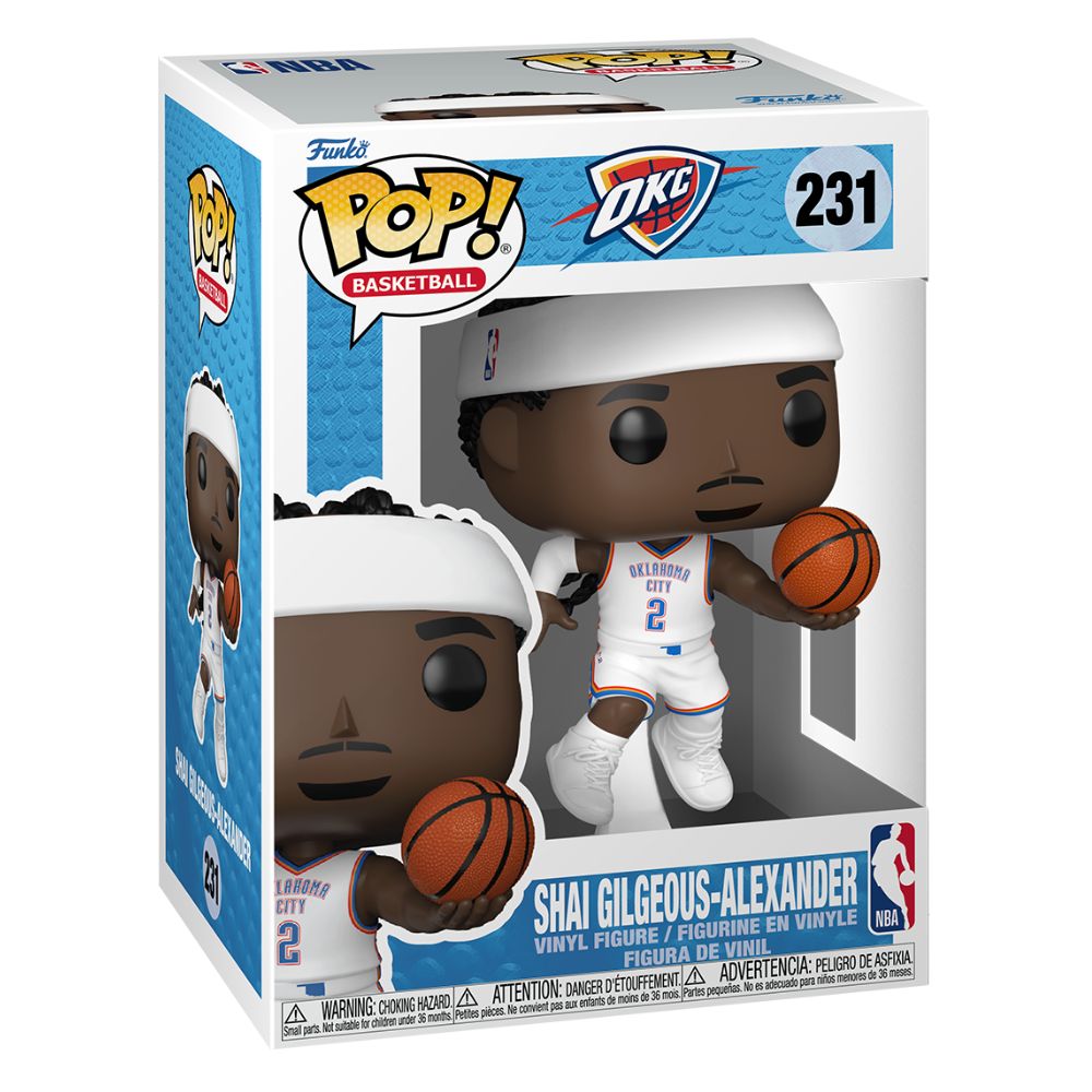 NBA Basketball - Shai Gilgeous-Alexander (Association Edition Jersey) Oklahoma City Thunder Pop! Vinyl