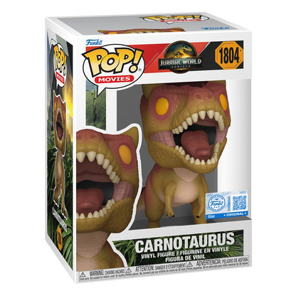 Jurassic World: Rebirth (2025) - Carnotaurus US Exclusive Pop! Vinyl