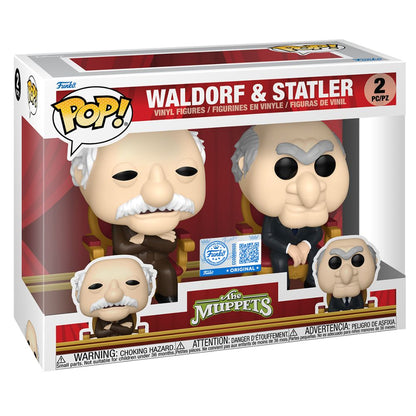 The Muppets - Waldorf and Statler Pop! Vinyl 2 Pack