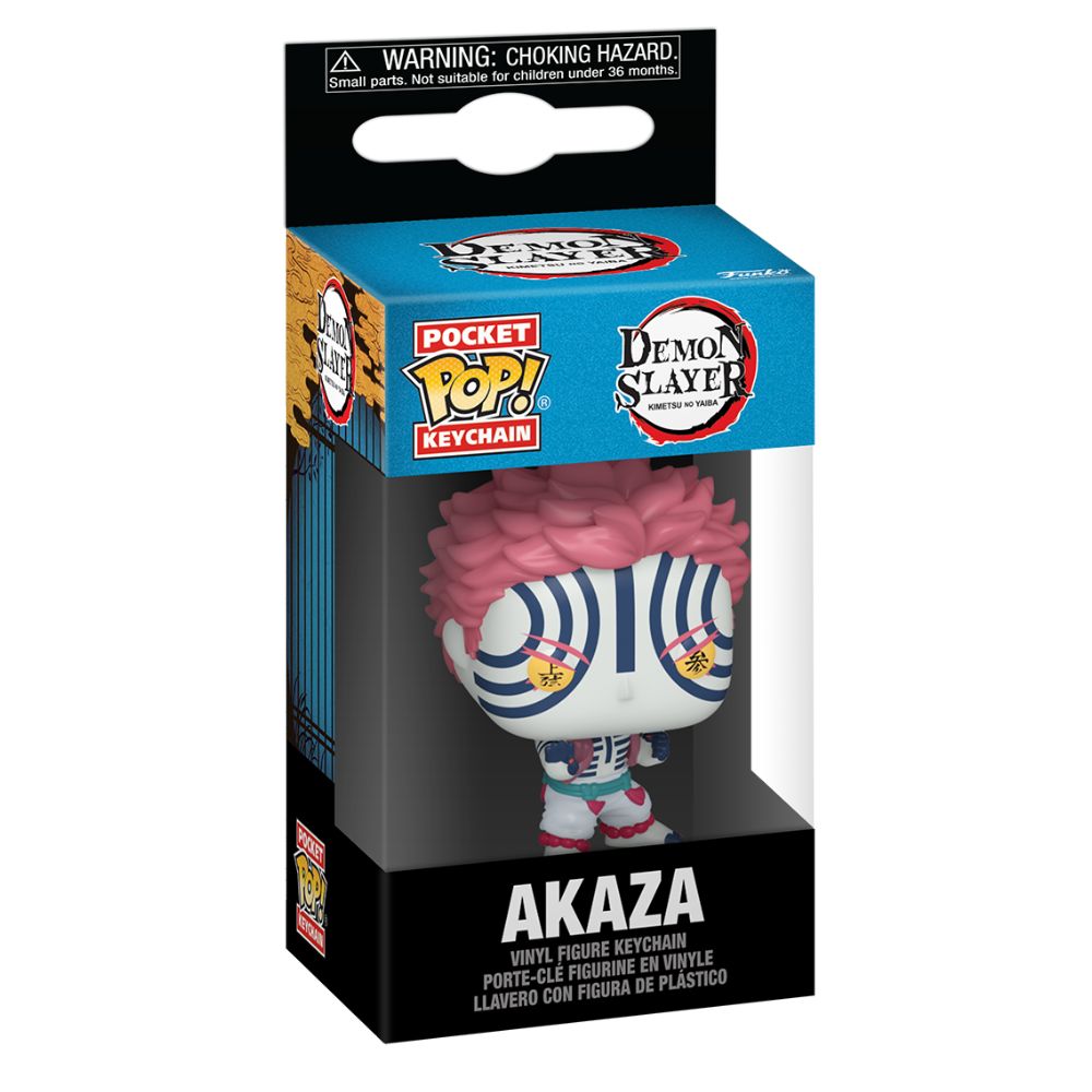 Demon Slayer - Akaza Pocket Pop! Keychain