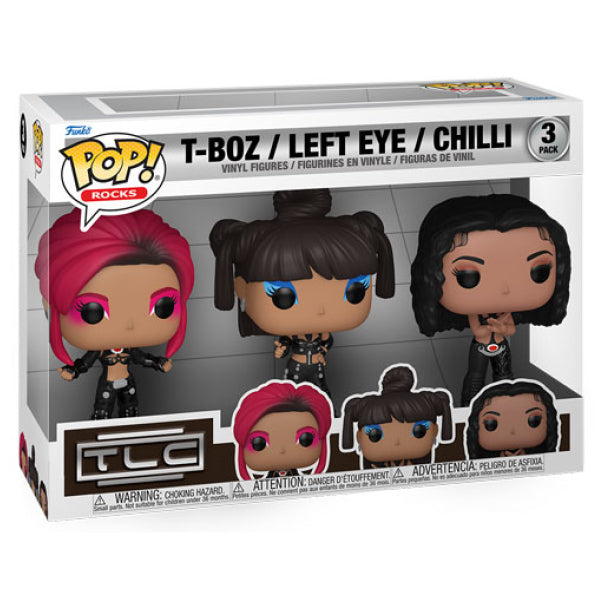 TLC: No Scrubs - T-Boz, Left Eye & Chilli Pop! Vinyl 3 Pack