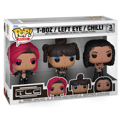 TLC: No Scrubs - T-Boz, Left Eye & Chilli Pop! Vinyl 3 Pack