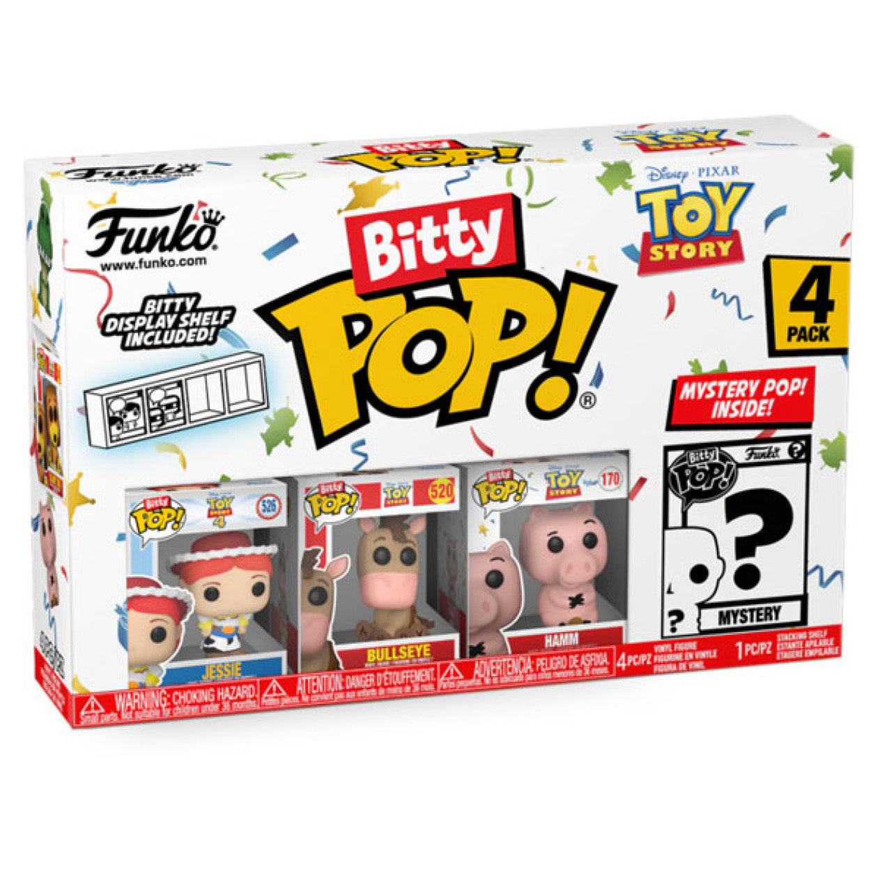 Toy Story - Jessie Bitty Pop! 4-Pack