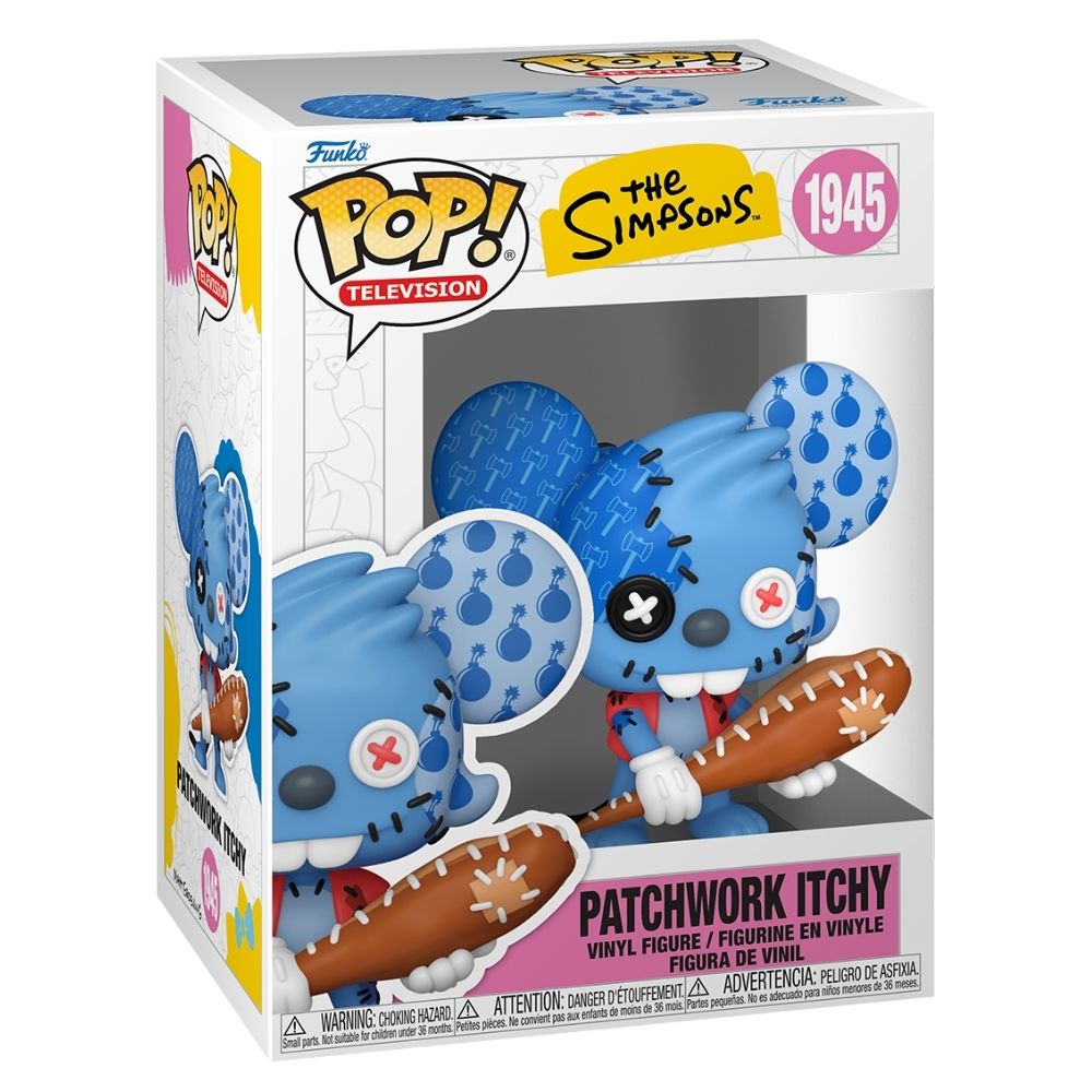 The Simpsons - Patchwork Itchy Pop! Vinyl