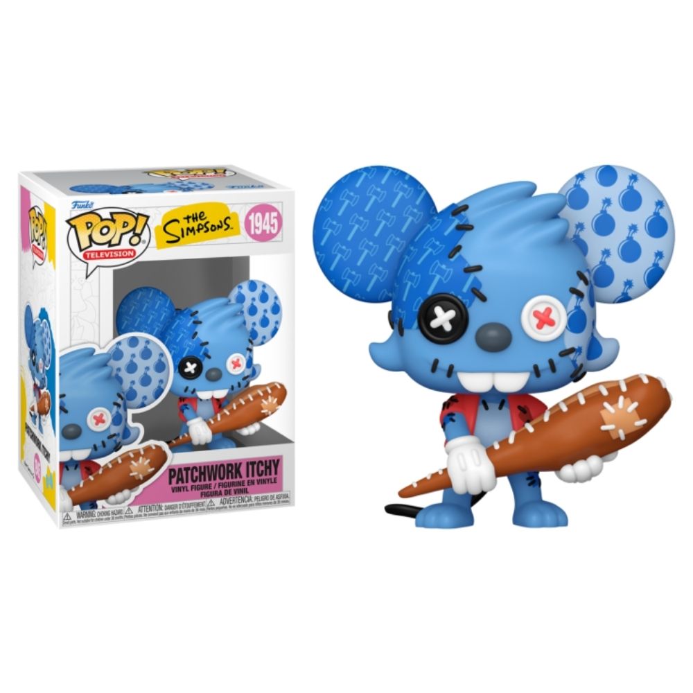 The Simpsons - Patchwork Itchy Pop! Vinyl