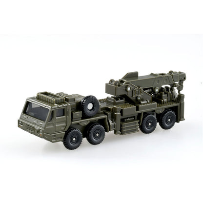 Tomica (Long Type) No. 141 JGSDF Heavy Wheeled Recovery Vehicle - 1:89 Scale Diecast Vehicle