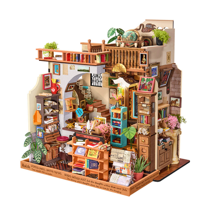 Robotime Diy Mini House Advanced Pagestory Books
