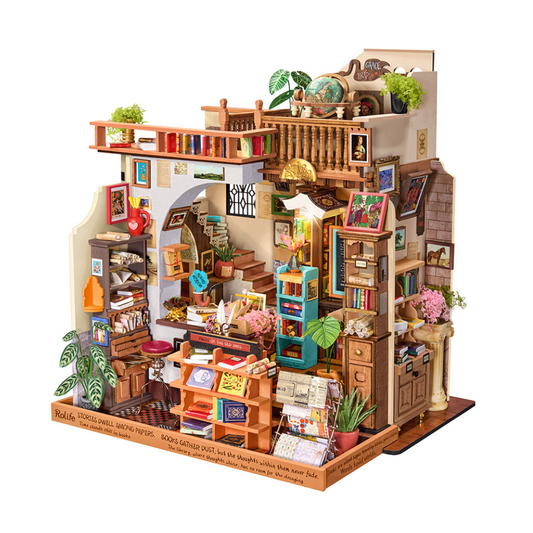 Robotime Diy Mini House Advanced Pagestory Books
